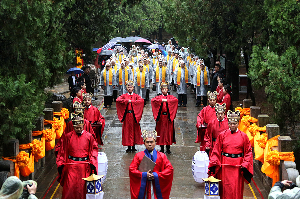 癸卯年尼山春季祭孔大典在山東曲阜舉行